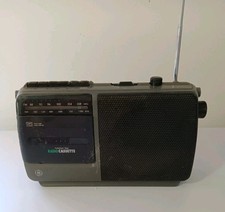 Vintage GE Automatic Stop AM/FM Radio Cassette Player Stereo Works Great