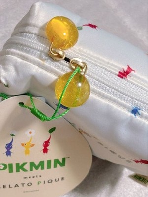 gelato pique Pikmin Pouch White Cosmetic Bag Japan New | eBay