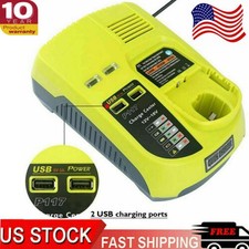 P117 Fast Charger For RYOBI For One Plus P108 18V High Capacity Lithium Battery