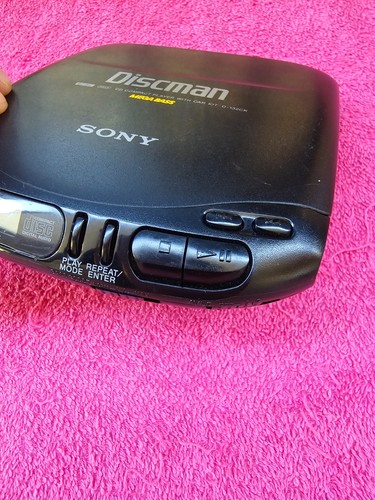 Sony Discman D-132CK Lettore CD Walkman Portatile Compatto - PER RICAMBI - Foto 8 di 9