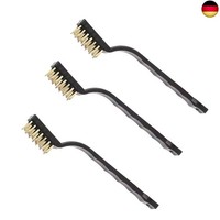 DrahtbüRsten, 3 StüCk Messing DrahtbüRste, Mini DrahtbüRste, Rost DrahtbüRste, K