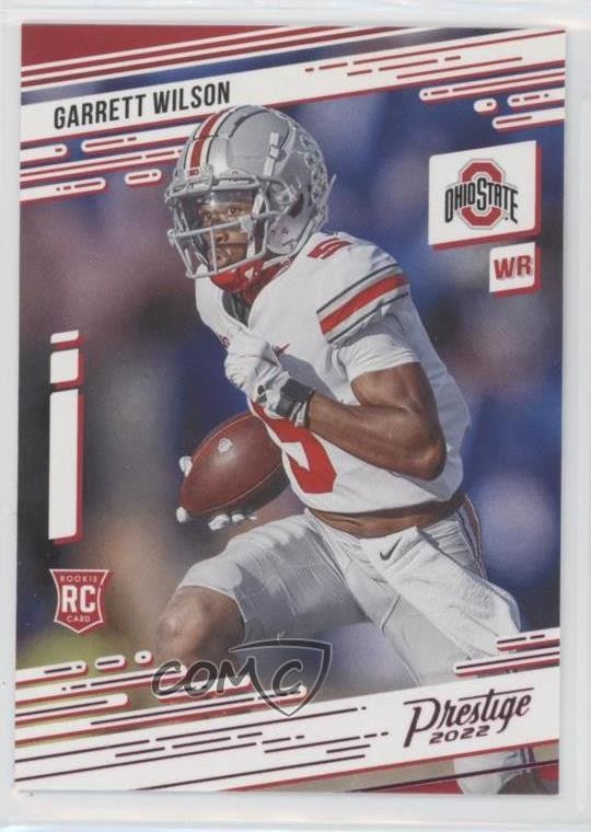 2022 Panini Chronicles Draft Picks Prestige Pink Garrett Wilson #7 Rookie RC 1q2