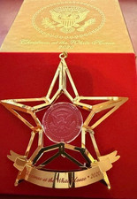 2020 Donald Trump Christmas at the White House Official Family Keepsake Ornament