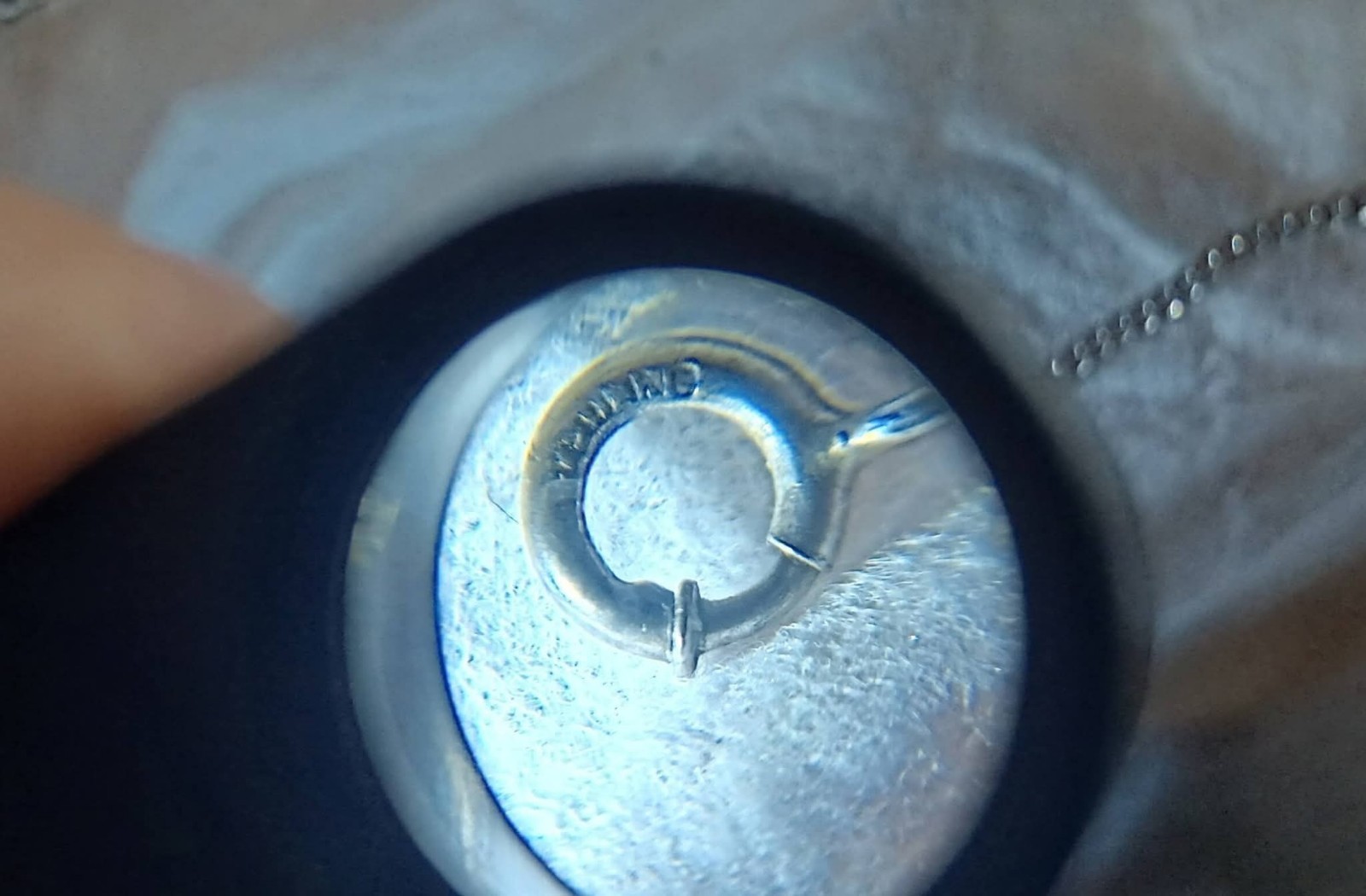 Sterling Silver925 Interlocking Double Heart Chai… - image 6