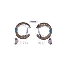 Bremsbackensatz Ø 203 mm 38 mm HELLA passend für u.a. PEUGEOT 206