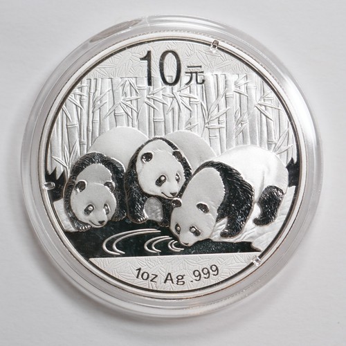 2013 China 10 Yuan Panda - 1 oz .999 Silver