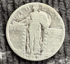 1929 US Standing Liberty Quarter Silver