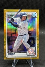 2020 Bowman - Chrome Prospects Antonio Cabello #BCP-85 Gold Refractor /50 (RC)