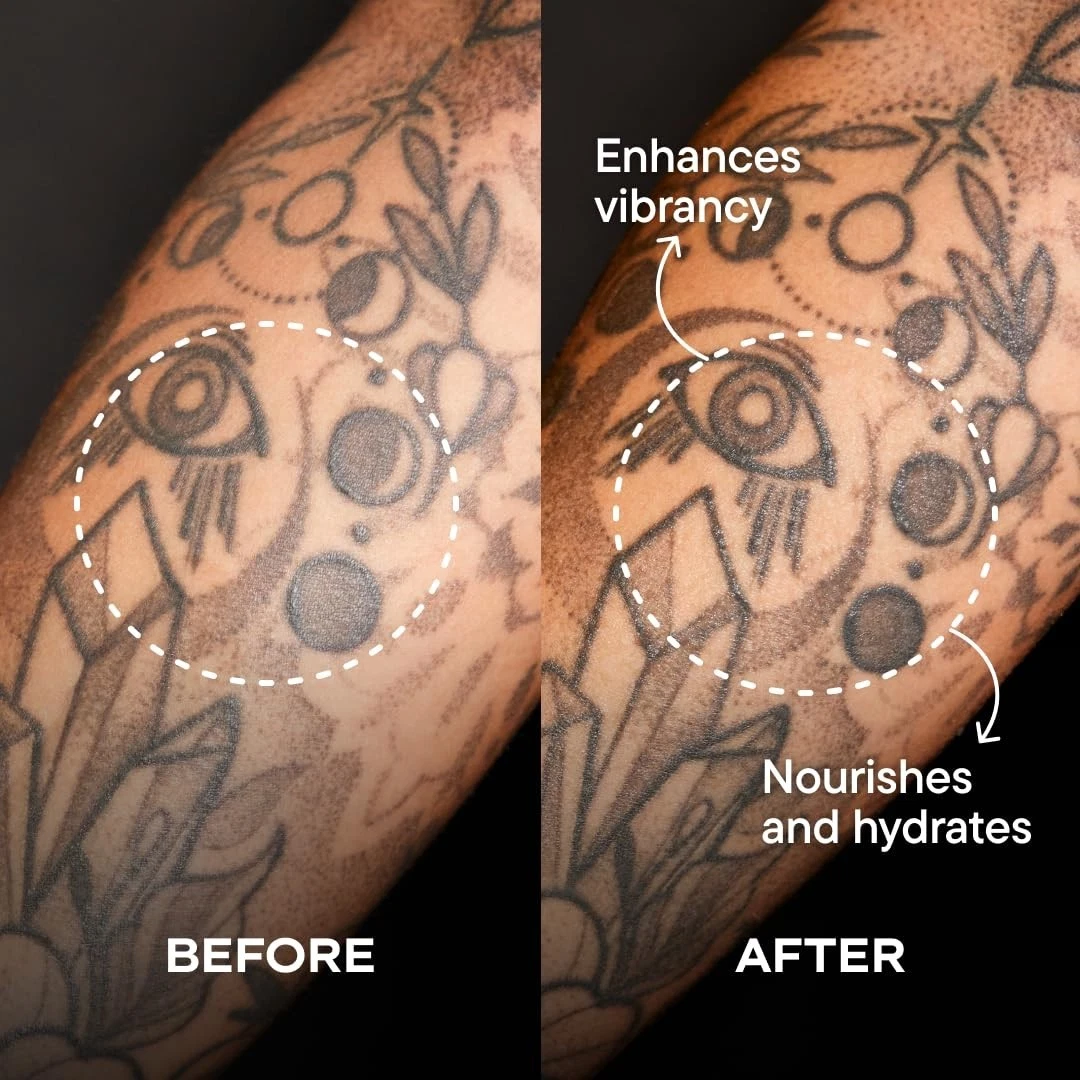 Harry’s Tattoo Frost, Tattoo Aftercare Gel for Hydration & Vibrancy, Fragrance-F - product detail image 9