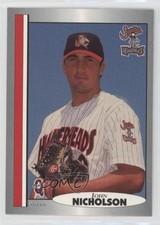 1998 Blueline Q Cards Jupiter Hammerheads John Nicholson #12 00jz