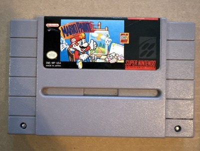 Mario Paint (Super Nintendo Entertainment System, 1992) Super Mario Bros SNES