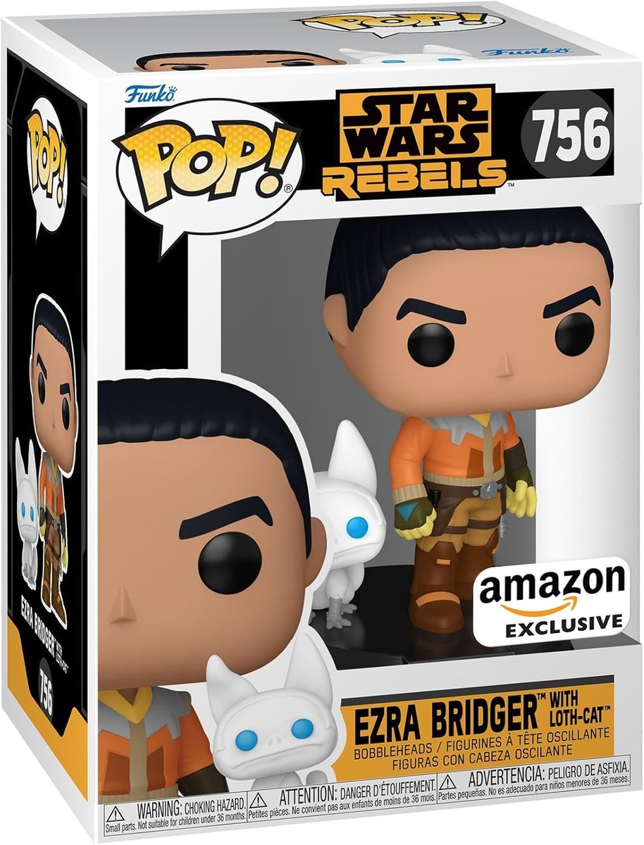 Funko Pop! & Buddy: Rebels - Ezra Bridger with Loth-Cat - Star