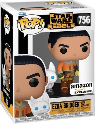 Funko Pop! & Buddy: Rebels - Ezra Bridger with Loth-Cat - Star