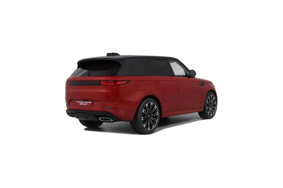Land Rover Range Rover Sport 2022 Rosso Modellino Auto 1:18 GT Spirit - Immagine 2 di 4