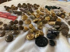 140+ Original WW2- 1970 Royal British $ American Army, Navy, Military buttons