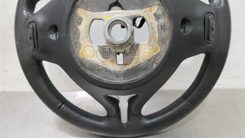 17 2017 MASERATI GHIBLI OEM STEERING WHEEL BLACK LEATHER 