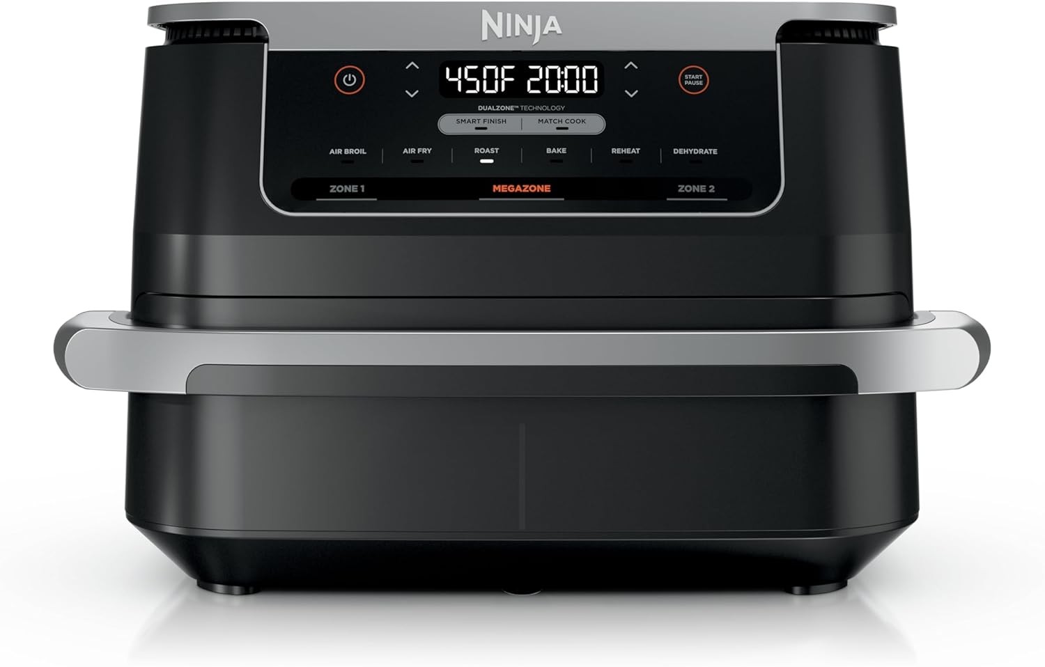 Ninja Foodi 6-in-1 7QT FlexBasket Air Fryer Black Open Box-image