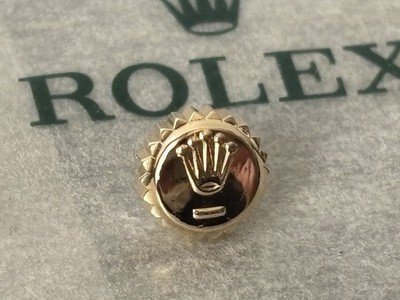 Genuine Rolex 24-630-8 Gold Crown Good Condition 
