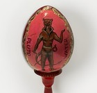 Folk Art Handpainted Wooden Egg Pluto Water  French Lick Springs Indiana — photo 2