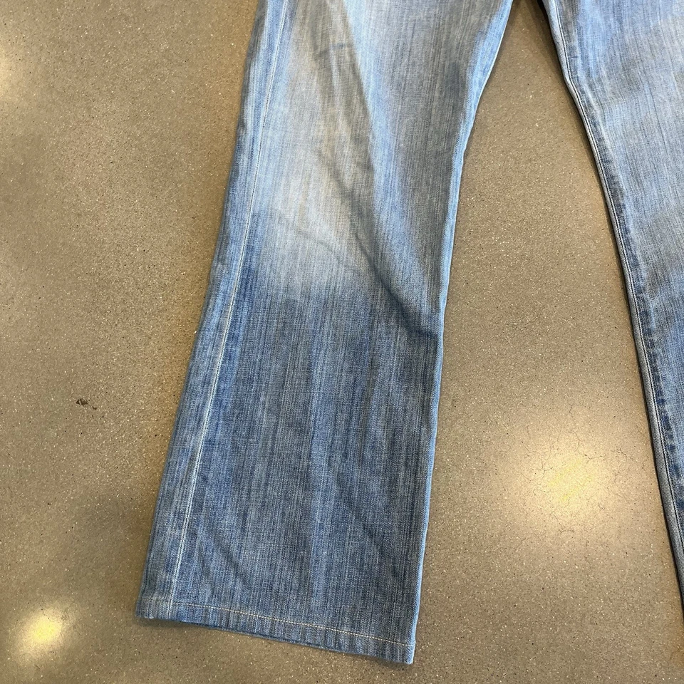 Citizens Of Humanity Jeans Men's 38x32 Jagger Dark Wash Bootcut Denim USA Faded - Image 2 of 4