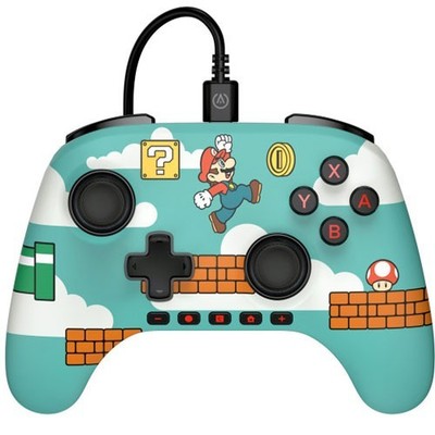 Nintendo Switch 2 Controller Advantage wired Mario Time! PowerA   NEU OVP  