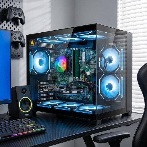 Pre-Built Gaming PC Desktop i9-11900F RTX 5060 32GB RAM 1TB SSD WIN11 ...
