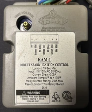 ROBERTSHAW RAM-1 Direct Spark Ignition Control CDS-1 RAM Electronics 790-100 NEW