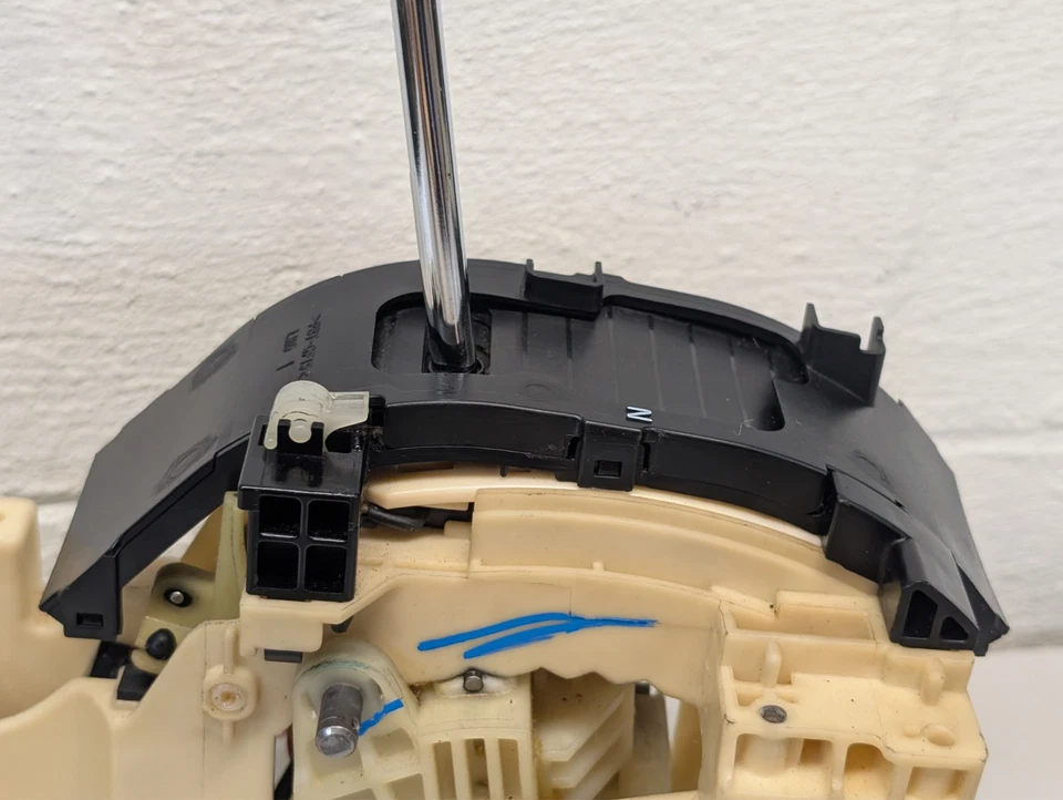 Conjunto de palanca de cambios de piso transmisión automática Hyundai Santa Fe 2007 2008 2009 OEM Foto 3 de 4