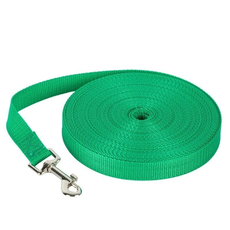 1.2M-30M Long Nylon Training Leash Dog Lead Pet Puppy Recall Rope Obedience Slip