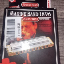 New Hohner Marine Band  Harmonica Eb E Flat   Never Played Return