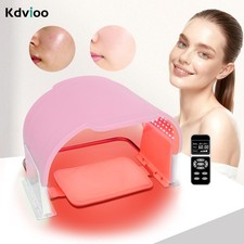 7 Colors Face and Neck Mask Device Red Light Therapy Pdt for Anti-Aging Firming