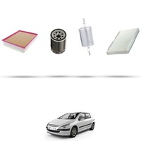 Hoffcar Set Service - 4 Filter FüR Peugeot 307 2.0 16V 132Kw Von 2003
