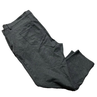 Women s Gloria Vanderbilt Charcoal Grey Stretch Amanda Pants Size 20W Short
