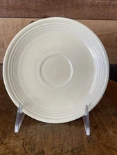 Vintage Fiestaware - 6.25" Saucer - Ivory