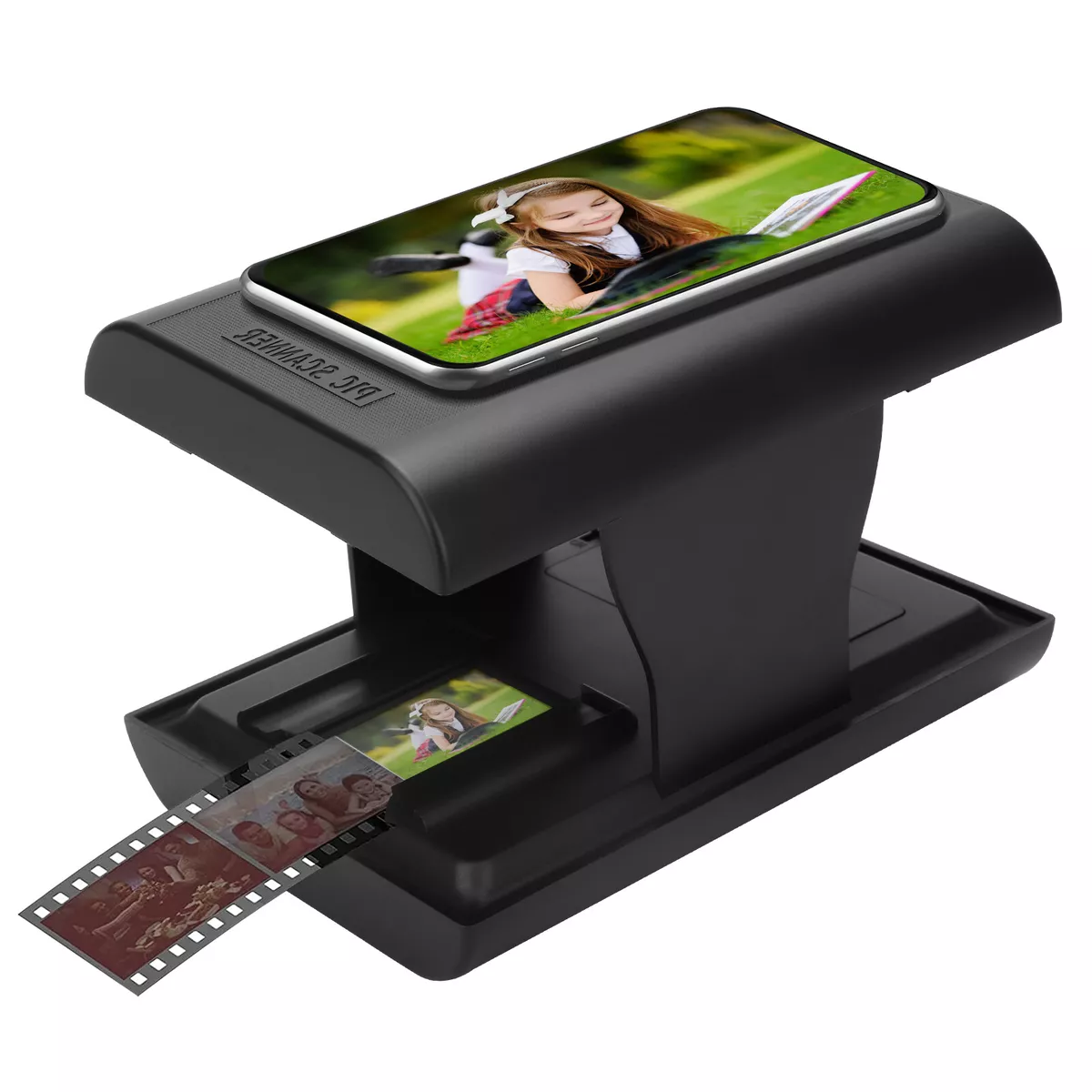 Foldable Mobile Film Slide Scanner Convert 35mm Slide Negative to Digital  Photo