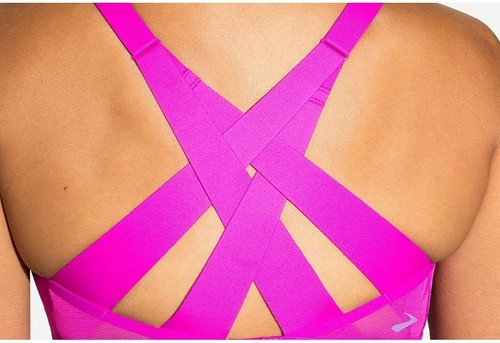 Brooks Drive Interlace Run Bra Magenta 34C/D NEW - Picture 6 of 6