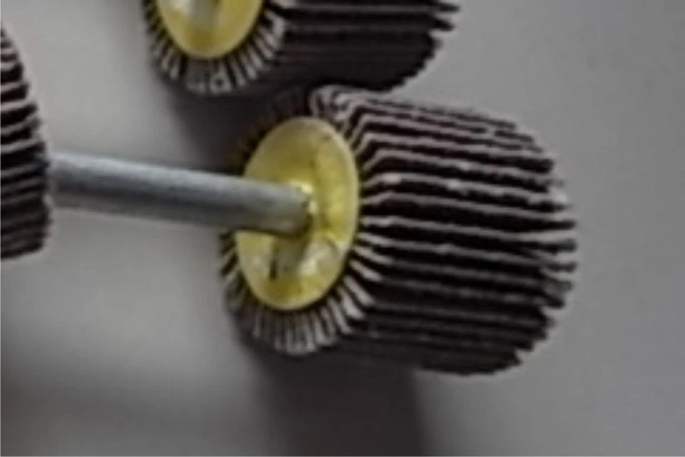 M UND S Schleifstifte Fächerschleifer 6mm Schaft 20mm Durchmesser Korn 400 ETFS-6x20x400