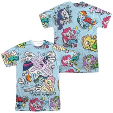 My Little Pony Friendship Is Magic "Pony Comic" Dye Sublimation T-Shirt