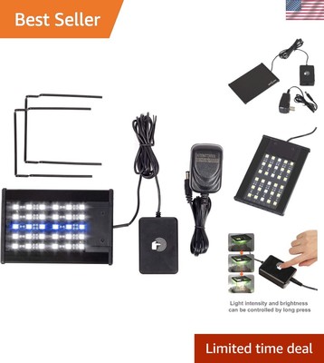 Mode Reptile LED Light Hood: Day/Night Lighting for Terrariums & Aquariums
