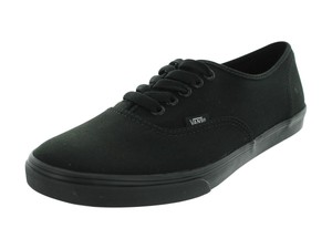 vans authentic lo pro skate shoe black monochrome
