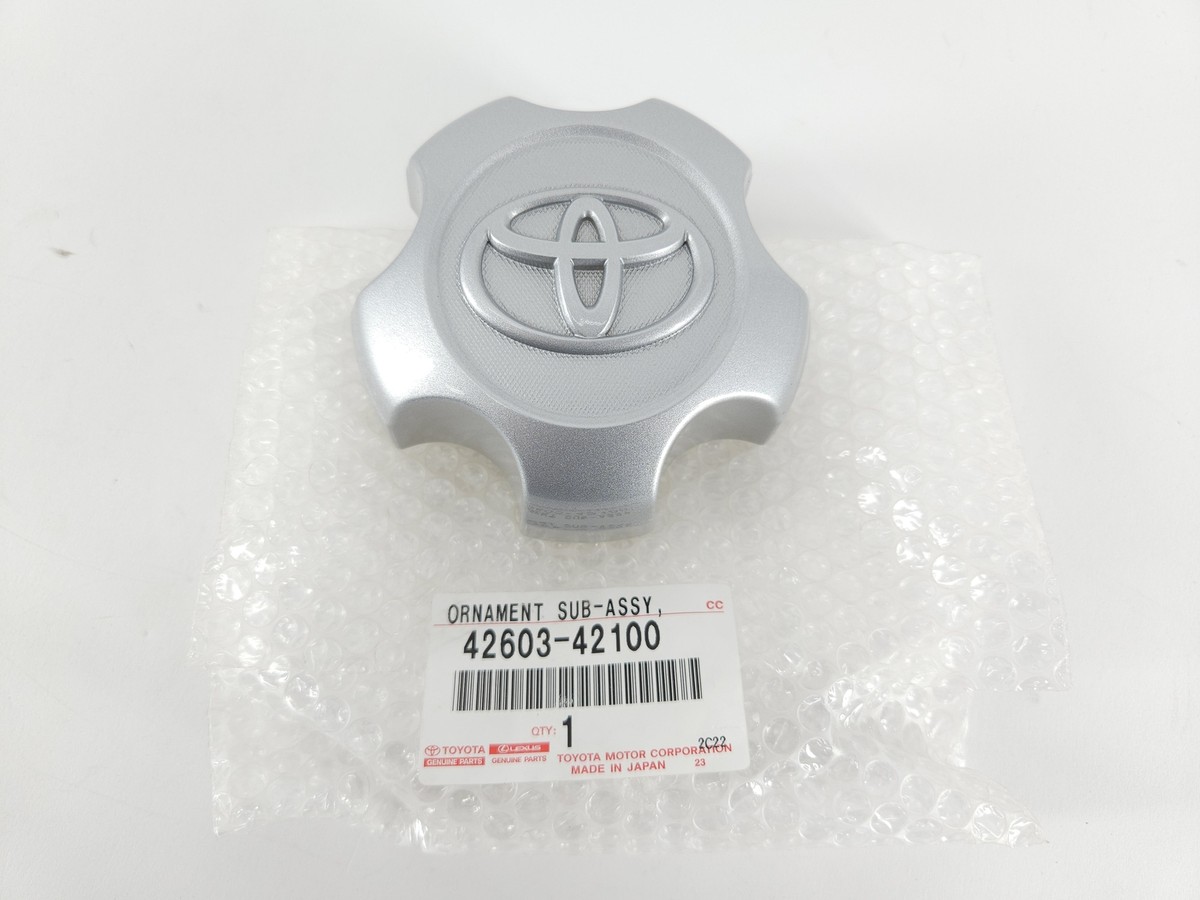 Genuine OEM Toyota 42603-42100 Steel Wheel Center Cap Ornament