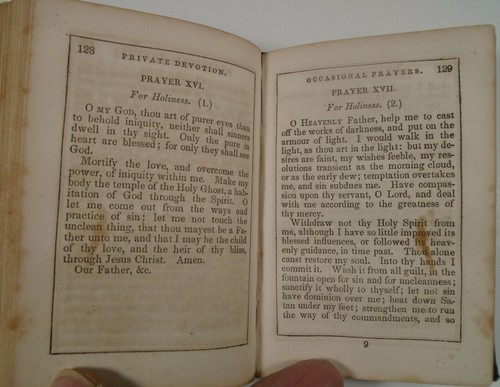 1844 Private Hingabe HANNAH MEHR Gebete & Meditationen HOMER MERRIAM Troy NY - Bild 14 von 24