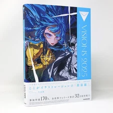 Visions 2025 Illustrators Art Book - 170 Pixiv Artist Compilation Anime Manga JP