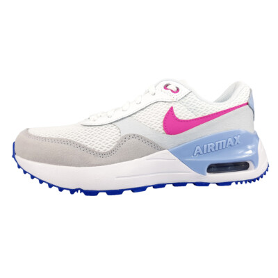 Nike Air Max System GS Sportschuhe Kinder Sneaker Laufschuh Weiß Freizeit