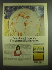 1973 Sears Lady Kenmore Dishwasher Advertisement - Do-It-Itself Dishwasher