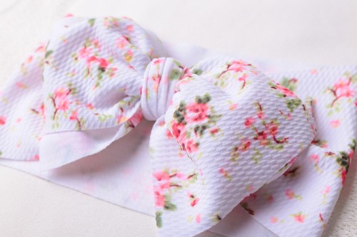 Oversize Baby Bow Headband Girl Infant Toddler Newborn SoftKnot Turban Head Wrap - Picture 10 of 19