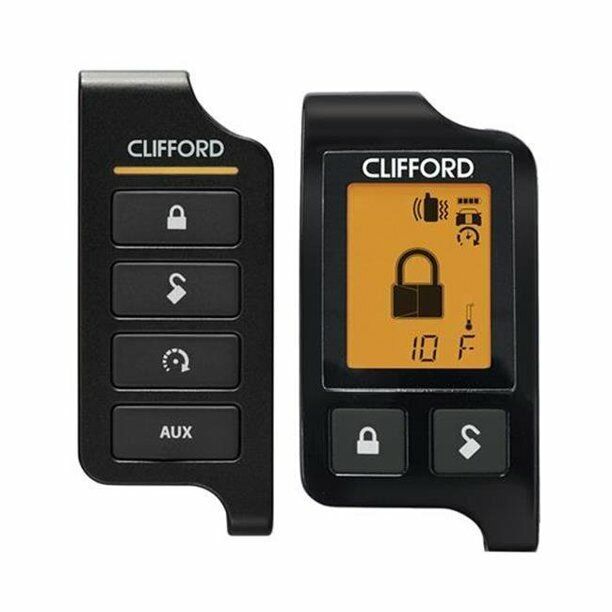 Clifford 3305X 2Way LCD Car Alarm System for sale online eBay