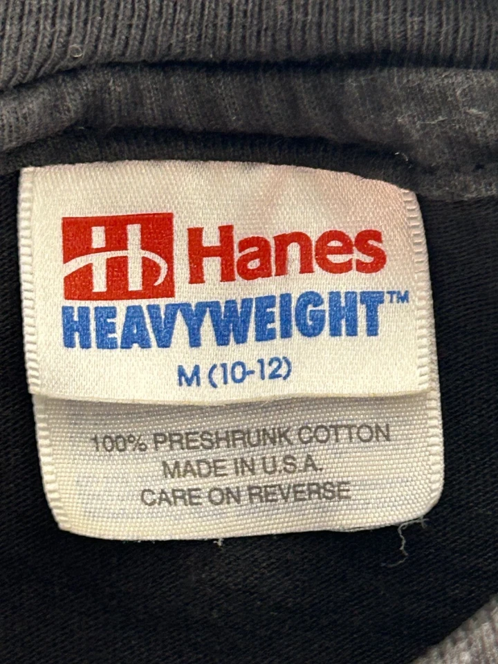 Vintage 90s 1995 Mark Martin Terminator T-Shirt Boys M 10-12 Black Single Stitch - Image 3 of 4