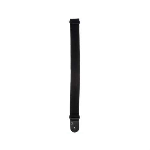 D'Addario Cotton Guitar Strap, Black - Picture 3 of 3