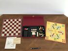 Vintage Grosse Spiele Box Travel Games Board Games